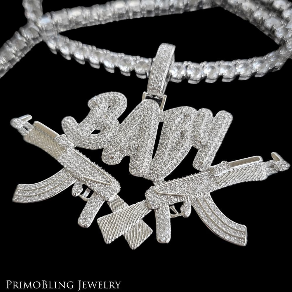 Baby Gun Tennis Necklace 